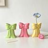 Resin Ribbon Vase Mold with 3D Ribbon Design, Silicone Casting Mold for Display Containers, Desktop Display Projects, 9.9 X 8.3 X 5.9 Cm