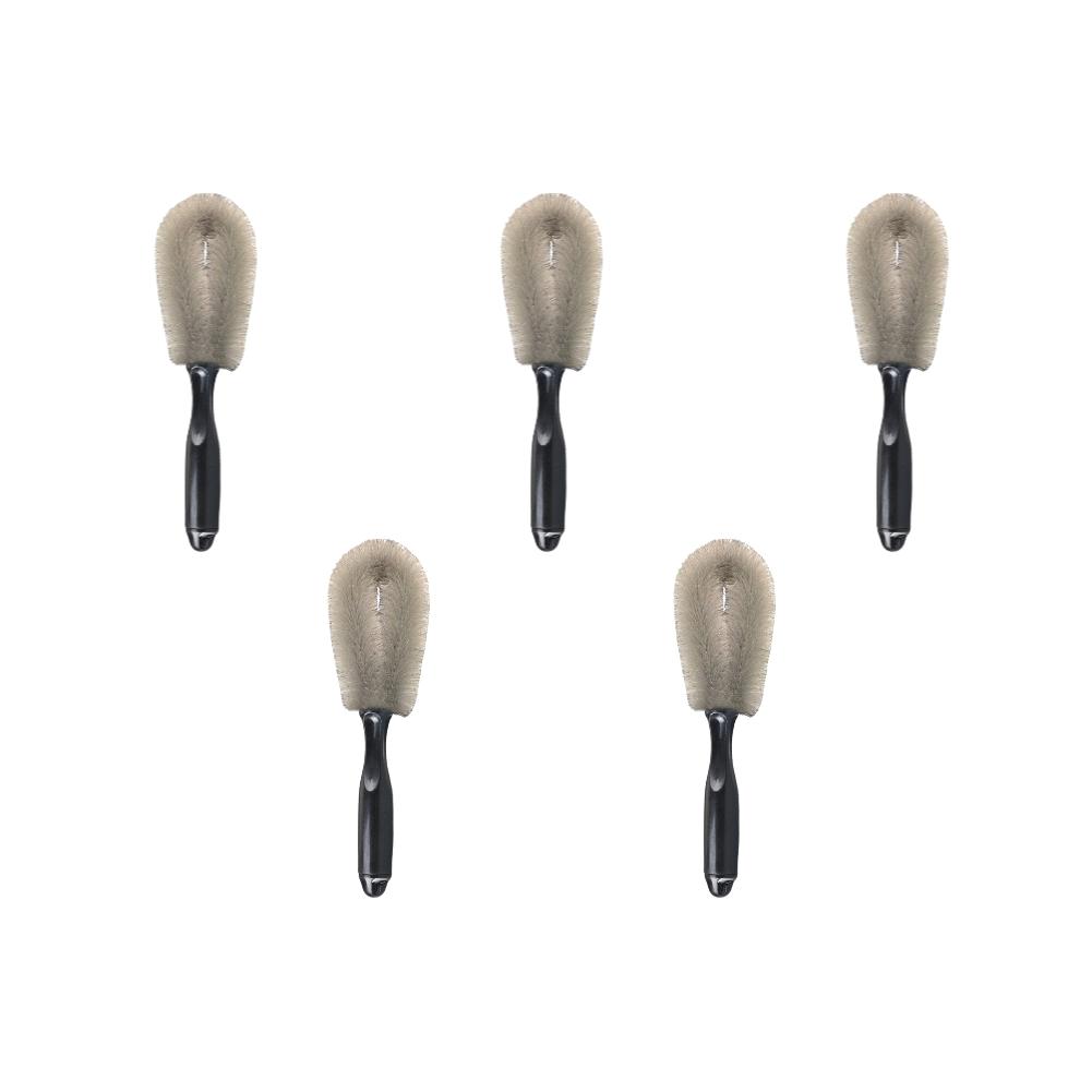 1/5/10PCS Car Cleaning Brush Soft Bristle Car Rim Scrubber Cleaner Tire Detailing Brushes Universal Wet Dry Auto Washing Tools