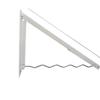 Wall Mounted Foldable Clothes Rack With Abs Construction For Home And Apartment Storage