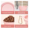 Silicone Collapsible Pet Bowl Portable Foldable Dog Travel Bowl Outdoor Hiking Camping Water Food Feeding Dish For Cat Dogs