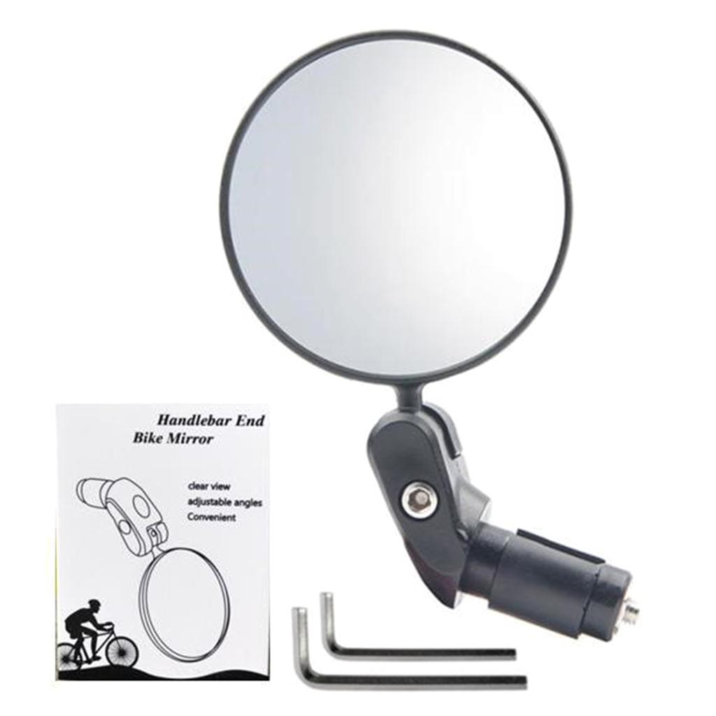 360 Degree Rotatable Bike Rear View Mirror for Bike Bicycles Flexible Cycling Accessories Safety Rear View Mirrors Set