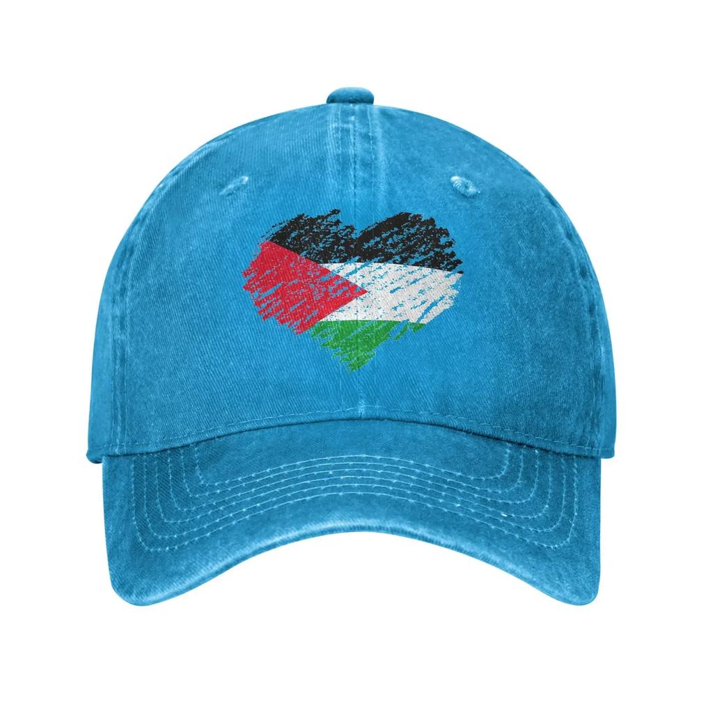 Palestined Casual Baseball Cap Love Outdoor Sports Trucker Hat Summer Adjustable WoUnisex Unisex Design Baseball Caps