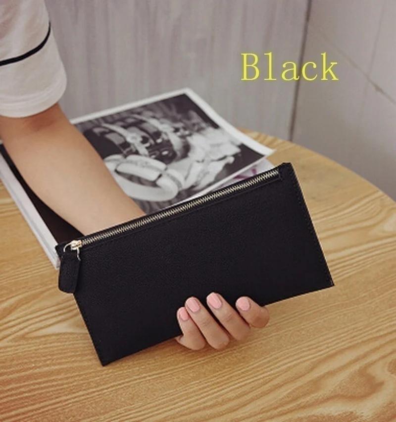 Japanese and Korean First-layer Cowhide Long Zipper Womens Wallet Genuine Leather Large Banknote Nappa Pattern Zipper Bag