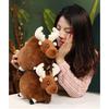 Adorable Plush Cartoon Moose Toy For Children Soft And Cuddly Christmas Gift