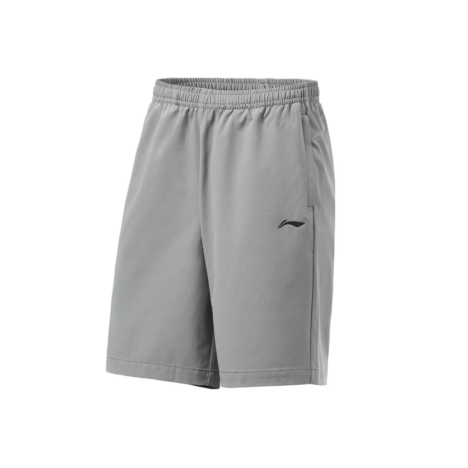 Li Ning Training Series Sports Shorts Men s Frost Gray AKSR525-4 XL