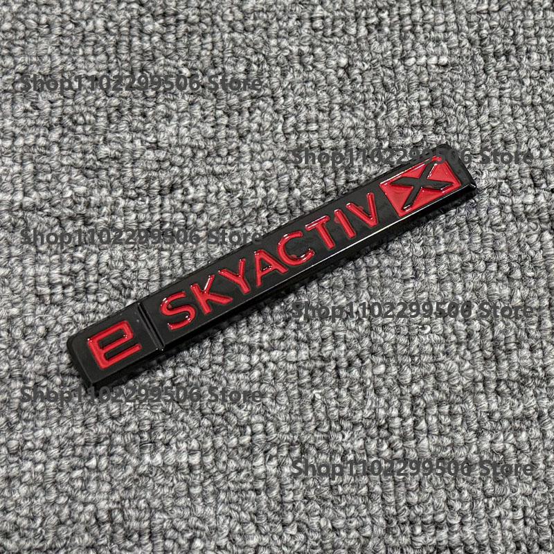 For Mazda CX-30 Black Front Logo CX30 Rear logo,SKYACTIV G E SKYACTIV X AWD Car Letter Badge Logo Trunk Decorative Sticker
