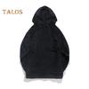 Herren Kapuzenpullover Herbst Winter Einfarbig Kordelzug Lange Ärmel Dicker Plüsch Mit Kapuze Locker Alltagskleidung Lässiges Sportoberteil