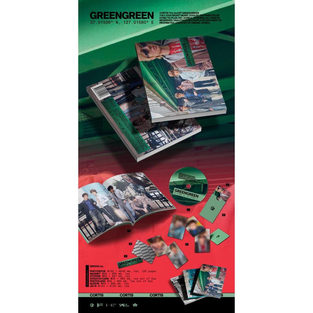 CORTIS GREENGREEN / Il secondo album EP