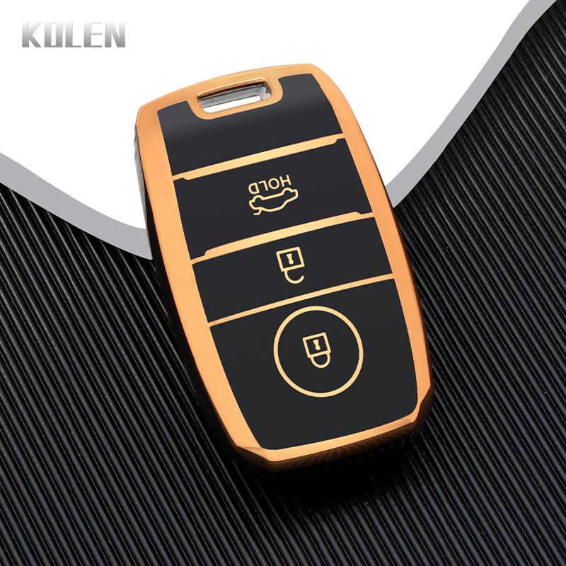 Fashion Tpu Auto Key Fob Cover Case Housing Fit For Kia Rio 5 Sportage Ceed Cerato K3 K4 K5 Sorento Optima Picanto Soul Forte 3 4 Buttons