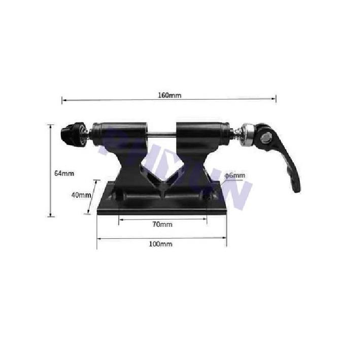 Aluminum Alloy Bike Front Fork Mount MTB Bicycle SUV Roof Trunk Rack Stand Dock