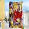 Manchester Player Portrait Beach Towel Quick-Dry Soft Microfiber Comfortable Lightweight