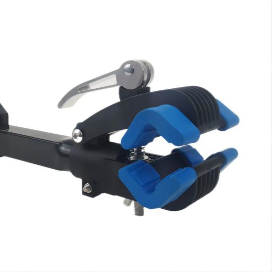 Bike Repair Stand Wall Workbench Mount Rack Strong Load Capacity Sturdy Construction Adjustable Height Easy To Install Bicycle Maintenance Rack