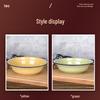 ZISIZ Thickened Rolled Rim Enamel Bowl