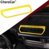Yellow Dashboard Differential Control Switch Panel Cover For Ford Bronco +