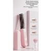 USB Rechargeable Heated Hair Straightening Brush for 3.7V2000mAh for Travel, Home