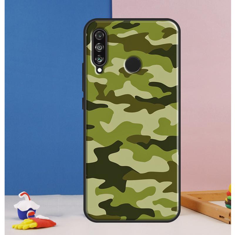 Camouflage Muster Hülle Für Huawei Nova 12s 7i 8i 11i 12i 9 10 SE Y73 Y90 Y70 Y72 Y61 Y91 P30 P40 Lite P60 Pro