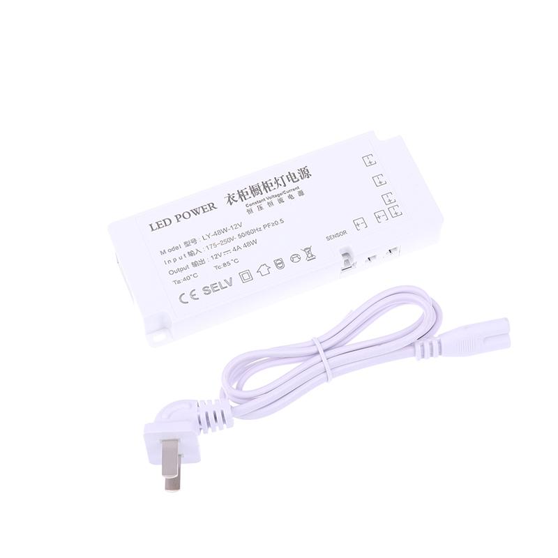 Led Cabinet Light Power Supply 24/36/48/60/100/150W Transformer 12V 24V Constant Voltage Source Adapter For Led Strip