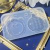Resin Shaker Mold,Reusable Cute Silicone Quicksand Mould for DIY Crafts Making