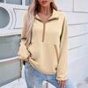 Women's Fashionable Long-sleeved Casual Zipper Jacket Hoodie Top