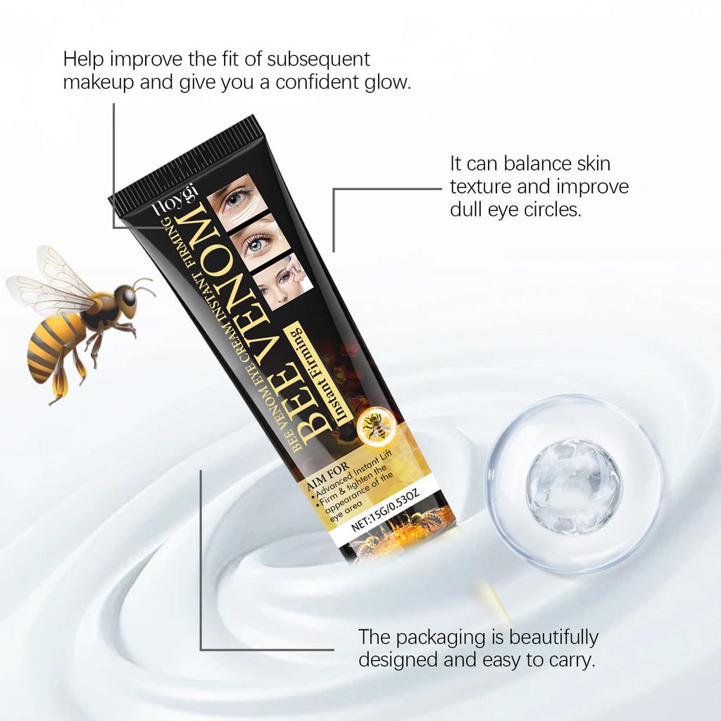 Hoygi Bee Venom Firming Eye Cream For Youthful Skin Hydration And Wrinkle Reduction