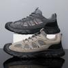 Sommer Atmungsaktives Hohles Mesh Herren Wanderschuhe Outdoor Herren Sneaker Kletterschuhe Luxus Qualität Herren Sport Rutschfeste Schuhe
