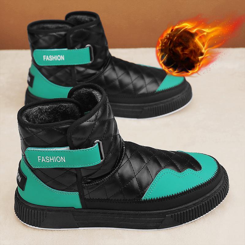 

Зимние ботинки Мужская обувь Модные хлопковые ботинки Повседневная хлопковая обувь 44