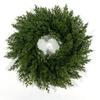 Artificial Christmas Cypress Pine Vine Décor with Plastic Greenery