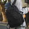 Men's Outdoor Backpack Solid Color Women Large Capacity Backpack Student School Bag