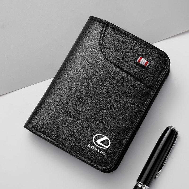 

For Lexus PU Leather Car Driver License Fashion Credit ID Card Holder Wallet CT200h ES250 ES300h NX300h RX350 IS250 IS200 GS300