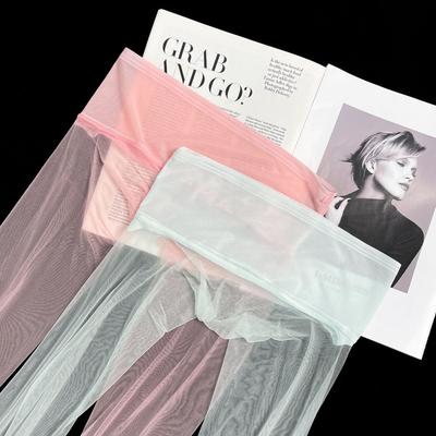 Melting 360 Mesh Seamless Ultra-Thin Waist Silk Matte Transparent Stockings for Flawless Skin