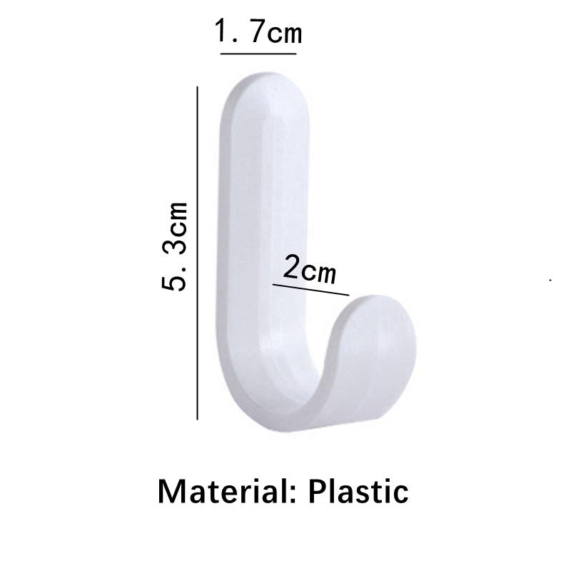 3Pcs Mehrzweck Wand Organizer Haken Hinter-tür Schlüssel Kleiderbügel Haken Bad Robe Handtuch Halter Rack Küche Hardware regal Haken