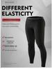 Men's Quick-Drying Compression Pants, High Elastic for Running, Basketball, Cycling, Outdoor Sports, and Training