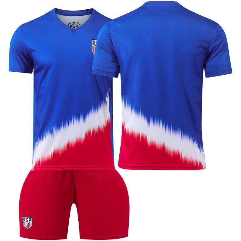

2425 US Team Football Jersey No. 10 Pulisic Home America s Cup Children s Men s Women s Set Edition 28-yard