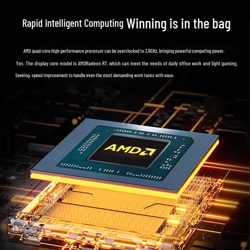 Century Star AMD A8 Desktop PC System with Monitor (CN version)