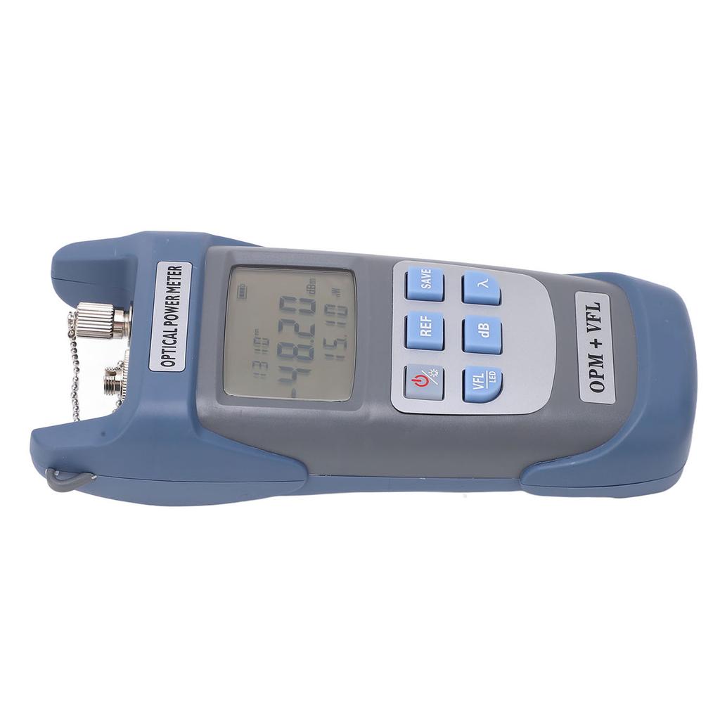 Optical Power Meter Calibration Function Fast Accurate Fiber Cable Detector with LED Light 30KM 30MW ‑70 To +10dbm