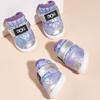 Yousheng 4Pcs Pet Shoes Non-Slip Waterproof Fastener Tape Fixing Thickened Warm Windproof Paw Protection Shoes for