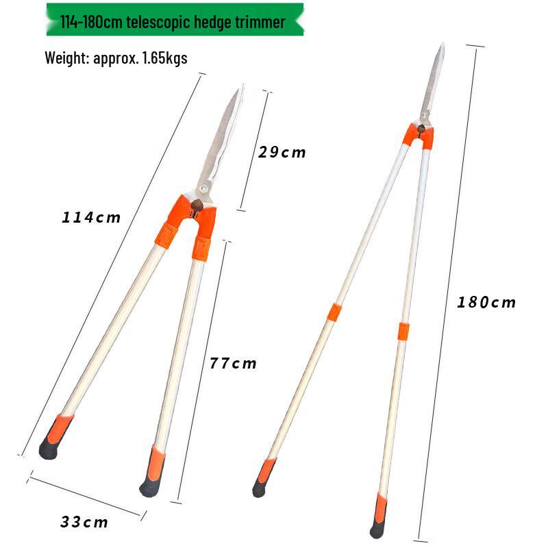 1.8m Long Reach Garden Pruning Shears