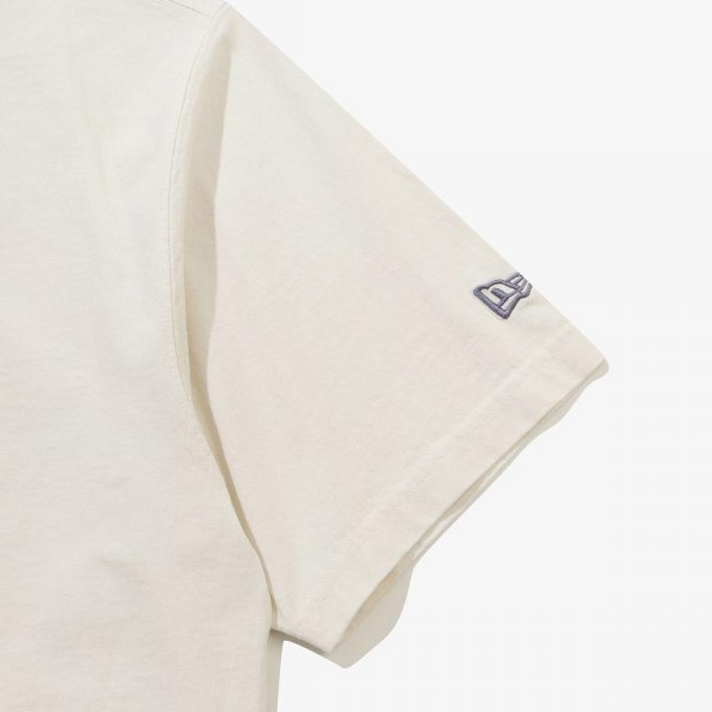 New Era Brooklyn Dodgers Flag T shirT Cream 15147546