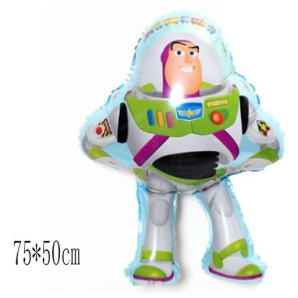 Toy Story Birthday Decorations, Character Balloons, HAPPY BIRTHDAY, Kids Celebration, Party Balloon Set