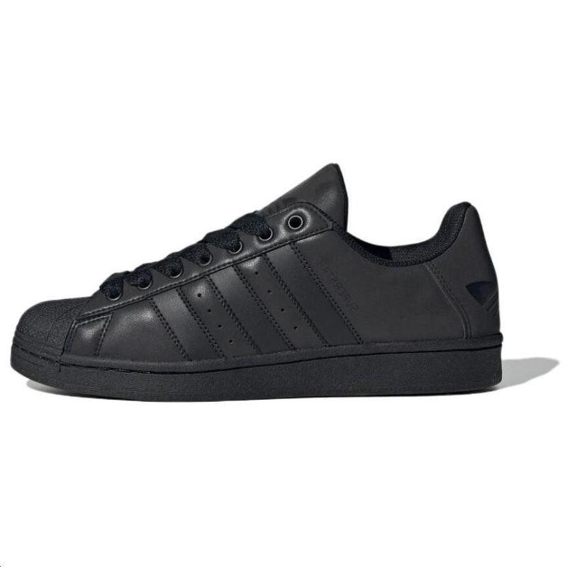 Adidas Superstar Triple Black Reflective Sneakers ID3109
