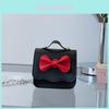 Small Princess Fashion Butterfly Bow Girl Mini Crossbody Bag With Pu Material For Toddler Daily Use