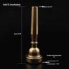 Gold & Silver Trumpet Mouthpieces: 3C, 5C, 7C – Brass Wind Instrument Accessories