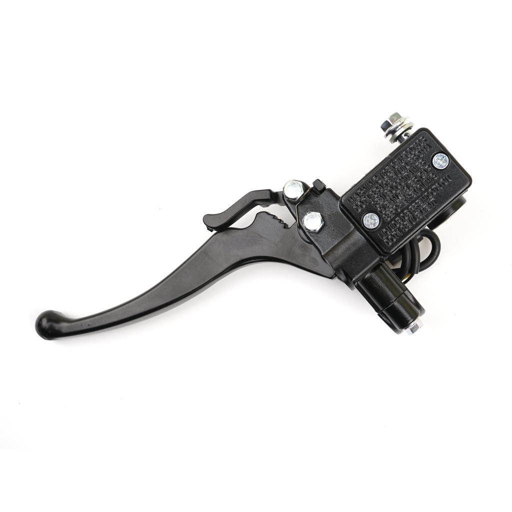 1pcs Motorcycle Left / Right Upper Front /Rear Brake Pump Hydraulic Clutch Pump with Handle Parking Lock for 150cc 250cc