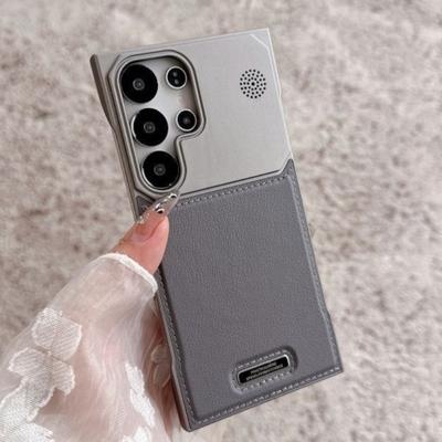 For Samsung Galaxy S26 S25 S24 S23 S22 Ultra Leather For Magsafe Borderless Aroma Shockproof Cover Wireless Charging Bumper Case