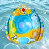 New Baby Swimming Ring with Steering Wheel Inflatable Baby Swimming Float Seat Float Pool Toys Fun Accessories for Boys Girls