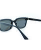 Peisyeon Black Square Dark Gray Lens Sunglasses 9051