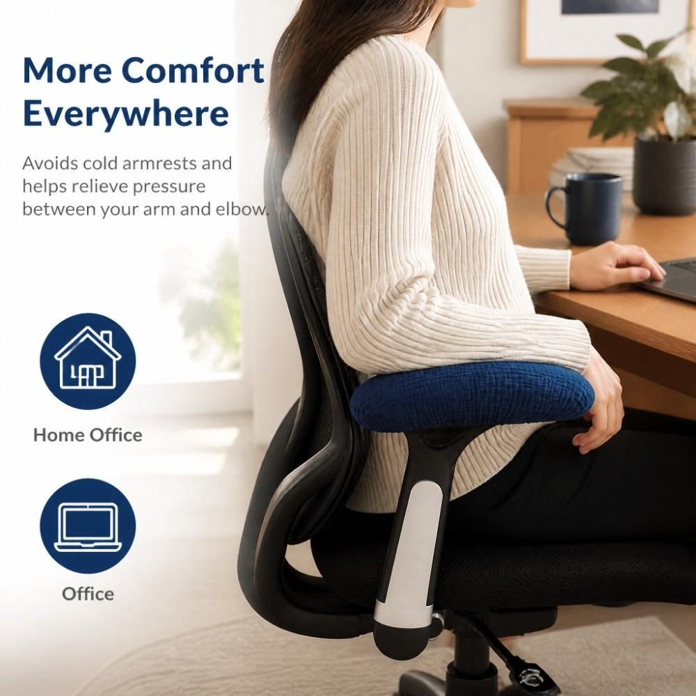 Elastic Office Chair Arm Covers Washable Arm Rest Slipcovers Chair Armrest Covers Everyday Use