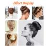 Kvinner French Twist Hair Bun Maker Donut Braid DIY Hairstyling Accessory