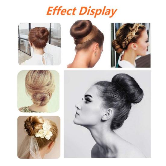 Dámský nástavec na výrobu koblihových prýmků do vlasů French Twist Hair Bun Maker
