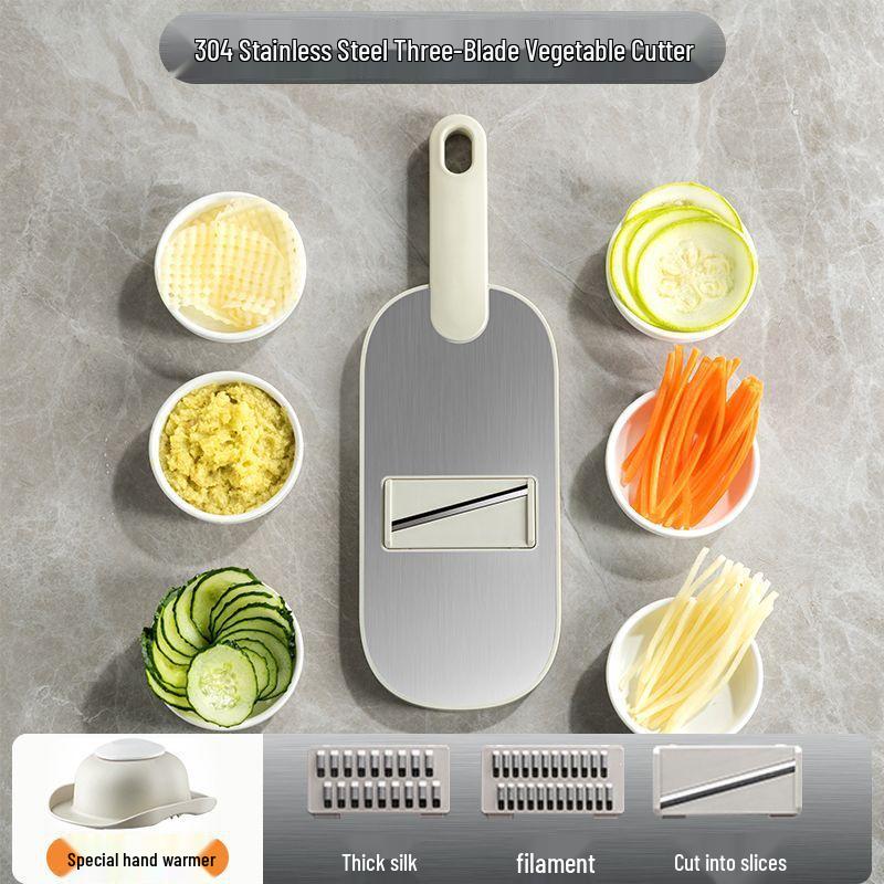 Zaiyou Multifunctional Vegetable & Potato Cutter: Home Coarse Shred, Slice, Grate.